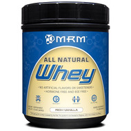 MRM Natural Whey Protein Powder Rich Vanilla -- 1.01 lb