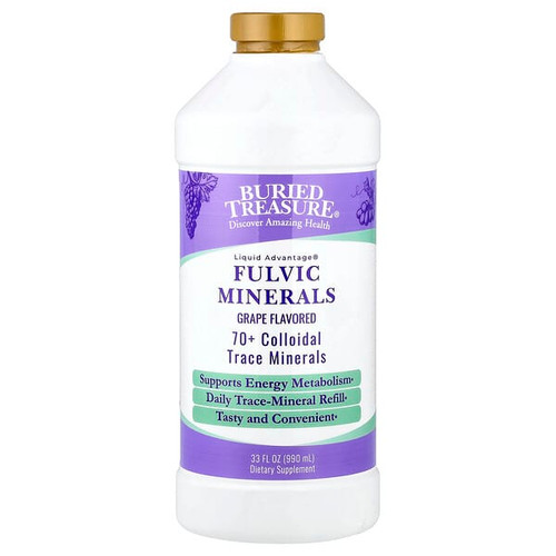 <img alt="Buried Treasure, Fulvic Minerals, Grape, 33 fl oz (976 ml)" title="Buried Treasure, Fulvic Minerals, Grape, 33 fl oz (976 ml),016055345652"