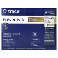 <img alt="Trace, Power Pak, Pineapple Coconut, 30 Stick Packs, 0.22 oz (6.1 g) Each" title="Trace, Power Pak, Pineapple Coconut, 30 Stick Packs, 0.22 oz (6.1 g) Each,878941002496"