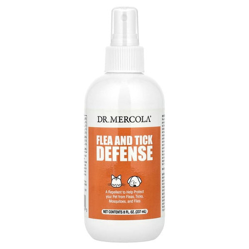 <img alt="Dr. Mercola, Flea And Tick Defense, For Dogs and Cats, 8 fl oz (237 ml)" title="Dr. Mercola, Flea And Tick Defense, For Dogs and Cats, 8 fl oz (237 ml),813006012140"