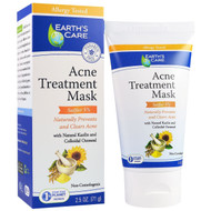 Earths Care, Acne Treatment Mask, Sulfur 5%, 2.5 oz (71 g)