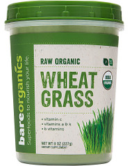 BareOrganics Wheat Grass Powder Raw -- 8 oz