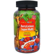 Irwin Naturals, BerryLicious Super Multi, Sweet Berry, 30 Chewy Fruity Soft Chews