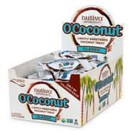 Nutiva, OCoconut, Lightly Sweetened Coconut Treat, Classic, 24 Pieces, 0.5 oz (14 g) Each