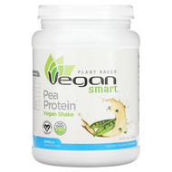 <img alt="VeganSmart, Pea Protein Vegan Shake, Vanilla, 1.1 lb (540 g)" title="VeganSmart, Pea Protein Vegan Shake, Vanilla, 1.1 lb (540 g),079911026058"