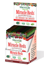 Macro Life Naturals Miracle Reds Berry -- 12 Packets