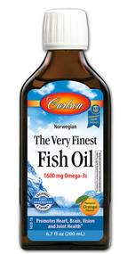 Carlson The Very Finest Fish Oil Orange - 6.7 fl oz