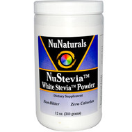 NuNaturals, NuStevia White Stevia Powder, 12 oz (340 g)