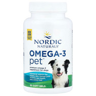 <img alt="Nordic Naturals, Omega-3 Pet, For Dogs, 90 Soft Gels" title="Nordic Naturals, Omega-3 Pet, For Dogs, 90 Soft Gels,768990505027"