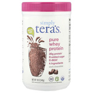 <img alt="Simply Teras, Pure Whey Protein, Dark Chocolate, 12 oz (340 g)" title="Simply Teras, Pure Whey Protein, Dark Chocolate, 12 oz (340 g),850628002180"