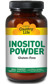 Country Life Inositol Powder -- 1100 mg - 4 oz