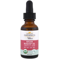 InstaNatural, Complete Organics Argan Rosehip Oil Health-promoting Serum, 1 fl oz (30 ml)