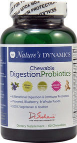 Natures Dynamics Digestion Probiotics Chewable - 60 Chewables