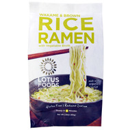 Lotus Foods, Wakame & Brown Rice Ramen, with Vegetable Broth, 10 Packs, 2.8 oz (80 g) Each