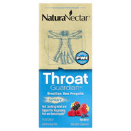 <img alt="NaturaNectar, NaturaNectar, Throat Guardian Brazilian Bee Propolis Spray, Bee Berry, 1 fl oz (30 ml)" title="NaturaNectar, NaturaNectar, Throat Guardian Brazilian Bee Propolis Spray, Bee Berry, 1 fl oz (30 ml),837654326596"