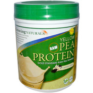 Growing Naturals, Yellow Pea Protein, Vanilla Blast, 16.7 oz (475 g)