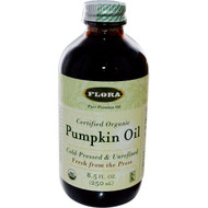 Flora, Certified Organic Pumpkin Oil, 8.5 fl oz (250 ml)