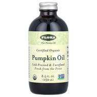 <img alt="Flora, Certified Organic Pumpkin Oil, 8.5 fl oz (250 ml)" title="Flora, Certified Organic Pumpkin Oil, 8.5 fl oz (250 ml),061998679203"