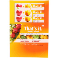Thats It, Fruit Bars, Apples + Apricots, 12 Bars, 1.2 oz (420 g) Each