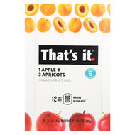 <img alt="Thats It, Fruit Bars, Apple + Apricots, 12 Bars, 1.2 oz (35 g) Each" title="Thats It, Fruit Bars, Apple + Apricots, 12 Bars, 1.2 oz (35 g) Each,850397004057"