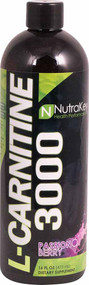 NutraKey L-Carnitine 3000 Passion Berry -- 16 fl oz