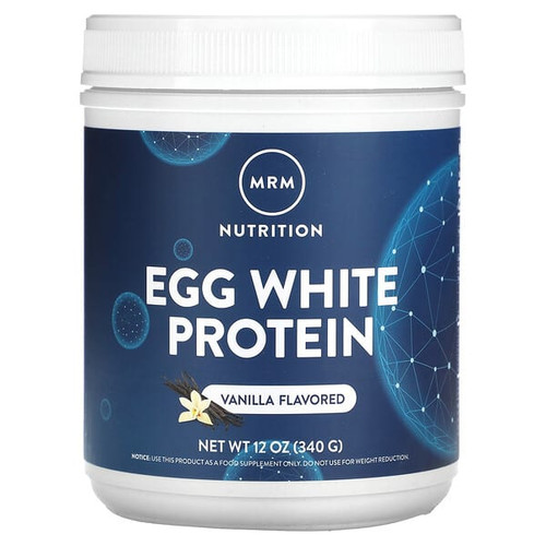 <img alt="MRM Nutrition, Egg White Protein, Vanilla, 12 oz (340 g)" title="MRM Nutrition, Egg White Protein, Vanilla, 12 oz (340 g),609492720719"