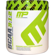MusclePharm, BCAA 3:1:2, Unflavored Powder, 0.39 lbs (180 g)