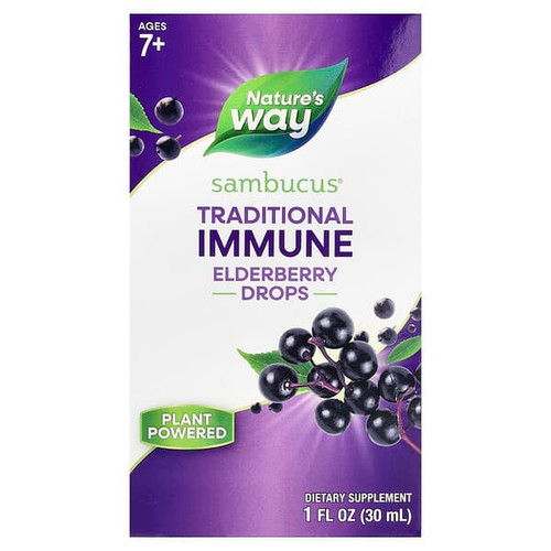 <img alt="Natures Way, Sambucus Elderberry Drops, Ages 7+, Berry, 1 fl oz (30 ml)" title="Natures Way, Sambucus Elderberry Drops, Ages 7+, Berry, 1 fl oz (30 ml),033674104934"
