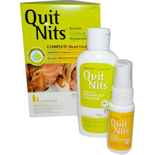 Hylands, Quit Nits, Complete Head Lice Kit, 4 Piece Kit