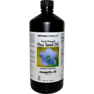 Jarrow Formulas Certified Organic Flax Seed Oil - 32 fl oz