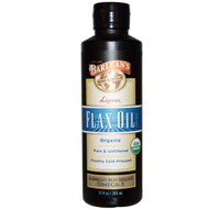 Barleans, Organic Lignan Flax Oil, 12 fl oz (355 ml)