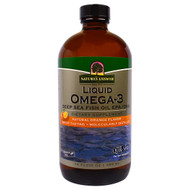 Natures Answer, Liquid Omega-3, Deep Sea Fish Oil EPA/DHA, Natural Orange Flavor, 16 fl oz (480 ml)