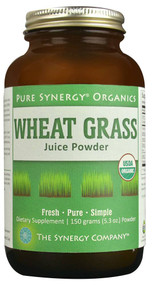 Pure Synergy Organics Wheat Grass Juice Powder -- 5.3 oz