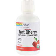Solaray Organic 100% Juice Concentrate Dietary Supplement Tart Cherry -- 16 fl oz