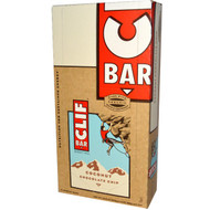Clif Bar, Energy Bar, Coconut Chocolate Chip, 12 Bars, 2.40 oz (68 g) Each