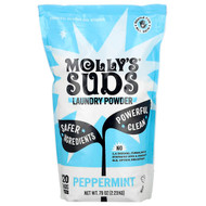 <img alt="Mollys Suds, Laundry Powder, Peppermint, 79 oz (2.23 kg)" title="Mollys Suds, Laundry Powder, Peppermint, 79 oz (2.23 kg),852835006005"