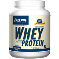 Jarrow Formulas, 100% Natural Whey Protein, Ultrafiltered Powder, French Vanilla Flavor, 16 oz (454 g)