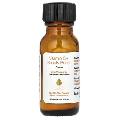 <img alt="Hyalogic, Vitamin C + Beauty Boost Powder, Fragrance Free, 0.21 oz (6 g) (Discontinued Item)" title="Hyalogic, Vitamin C + Beauty Boost Powder, Fragrance Free, 0.21 oz (6 g) (Discontinued Item),858259000520"