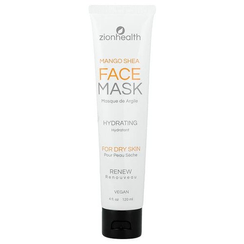 <img alt="Zion Health, Face Beauty Mask, For Dry Skin, Mango Shea, 4 fl oz (120 ml)" title="Zion Health, Face Beauty Mask, For Dry Skin, Mango Shea, 4 fl oz (120 ml),093141102030"