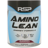 RSP Nutrition, AminoLean, Weight Management + Energy Formula, Blackberry Pomegranate, 8.25 oz (234 g)