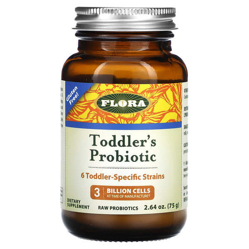 <img alt="Flora, Toddlers Probiotic, 3 Billion, 2.64 oz (75 g)" title="Flora, Toddlers Probiotic, 3 Billion, 2.64 oz (75 g),061998619667"