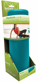 Gaiam Restore Compact Foam Roller 12 Inch -- 1 Roll