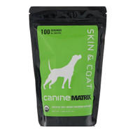 Canine Matrix Skin & Coat Matrix Certified 100% Organic Mushroom Supplement -- 3.57 oz