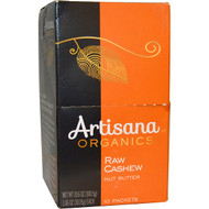 Artisana, Organics, Raw Cashew Nut Butter, 10 Packets, 1.06 oz (30.05 g) Each