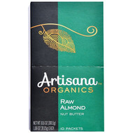 Artisana, Organics, Raw Almond Nut Butter, 10 Packets, 1.06 oz (30.05 g) Each