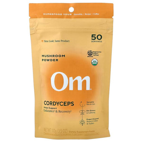 <img alt="Om Mushrooms, Mushroom Powder, Cordyceps, 3.5 oz (100 g)" title="Om Mushrooms, Mushroom Powder, Cordyceps, 3.5 oz (100 g),892392002003"