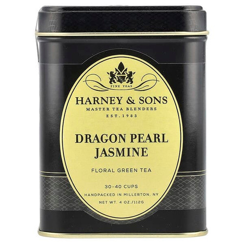 <img alt="Harney & Sons, Green Tea, Dragon Pearl Jasmine, 4 oz (112 g)" title="Harney & Sons, Green Tea, Dragon Pearl Jasmine, 4 oz (112 g),636046442155"
