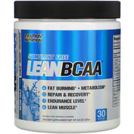 <img alt="EVLution Nutrition, Stimulant Free Lean BCAA, Fat Burner, Endurance, Recovery, Build Muscle, Blue Raz, 9.4 oz (267 g)" title="EVLution Nutrition, Stimulant Free Lean BCAA, Fat Burner, Endurance, Recovery, Build Muscle, Blue Raz, 9.4 oz (267 g),682055551135"