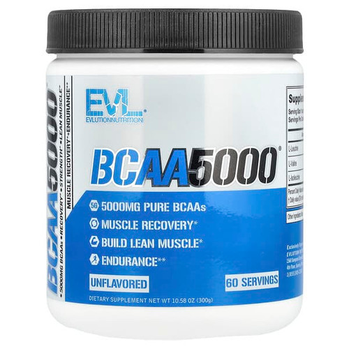 <img alt="EVLution Nutrition, BCAA5000, Unflavored, 10.58 oz (300 g)" title="EVLution Nutrition, BCAA5000, Unflavored, 10.58 oz (300 g),685450087513"
