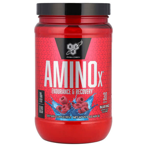 <img alt="BSN, AminoX, Endurance & Recovery, Blue Raz, 15.3 oz (435 g)" title="BSN, AminoX, Endurance & Recovery, Blue Raz, 15.3 oz (435 g),834266003389"